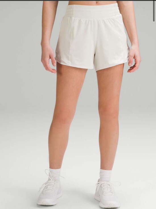 lululemon athletica Pants - Lululemon Hotty Hot High-Rise Lined Short 4"
Bone